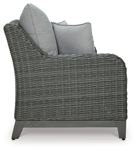 Elite Park Outdoor Loveseat with Cushion - De Avenue Furniture
