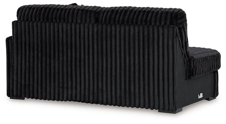 Midnight-Madness Sectional with Chaise - De Avenue Furniture