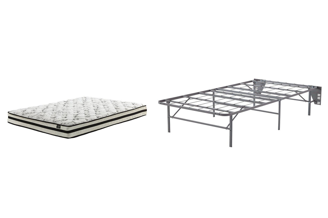 8 Inch Chime Innerspring Mattress Set - De Avenue Furniture
