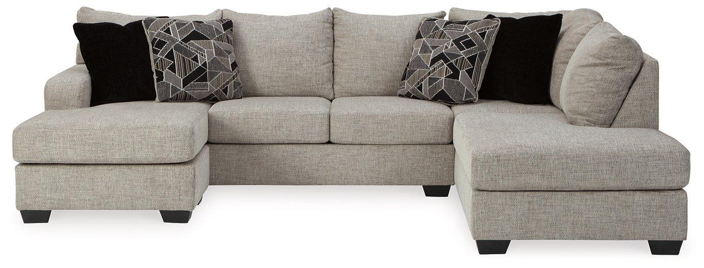 Megginson 2-Piece Sectional with Chaise - De Avenue Furniture
