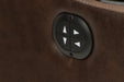 Owner's Box Power Reclining Loveseat with Console - De Avenue Furniture