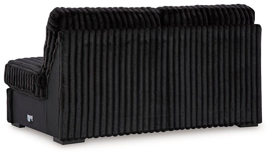 Midnight-Madness Sectional with Chaise - De Avenue Furniture