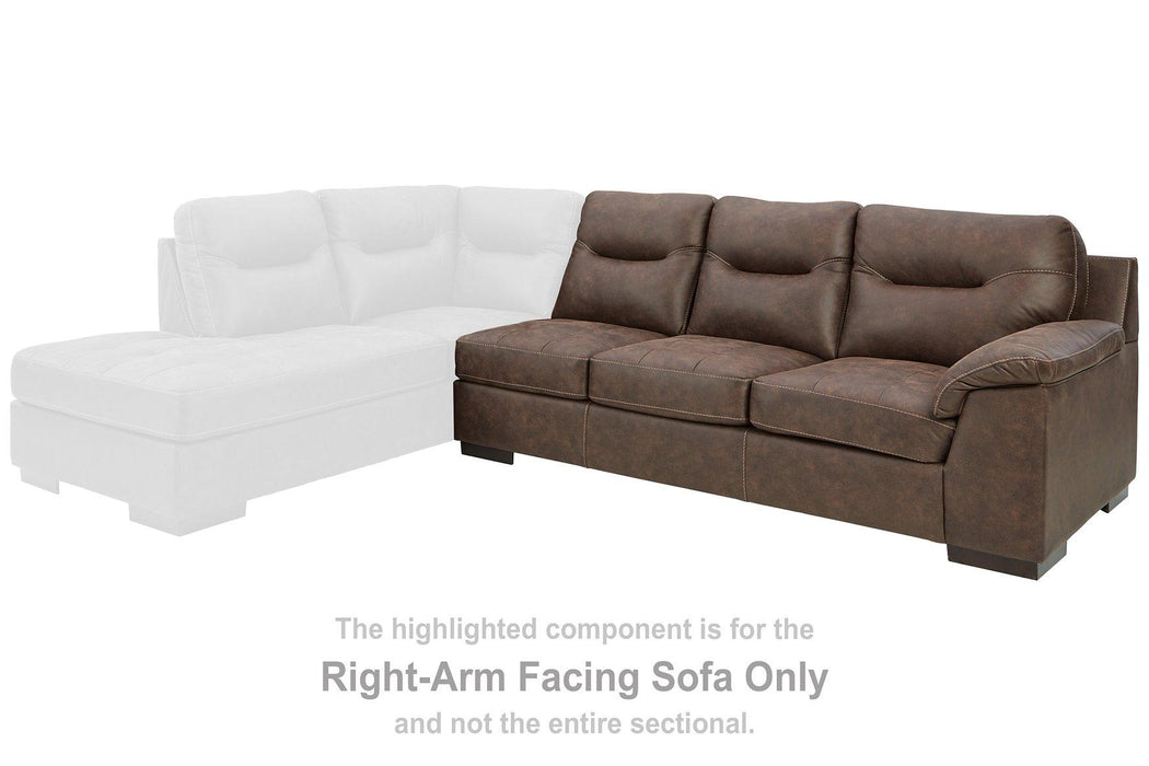 Maderla 2-Piece Sectional with Chaise - De Avenue Furniture