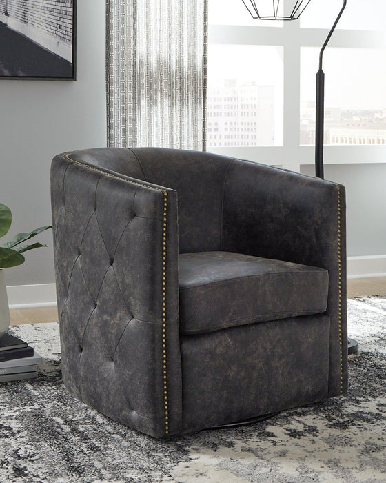 Brentlow Swivel Accent Chair - De Avenue Furniture