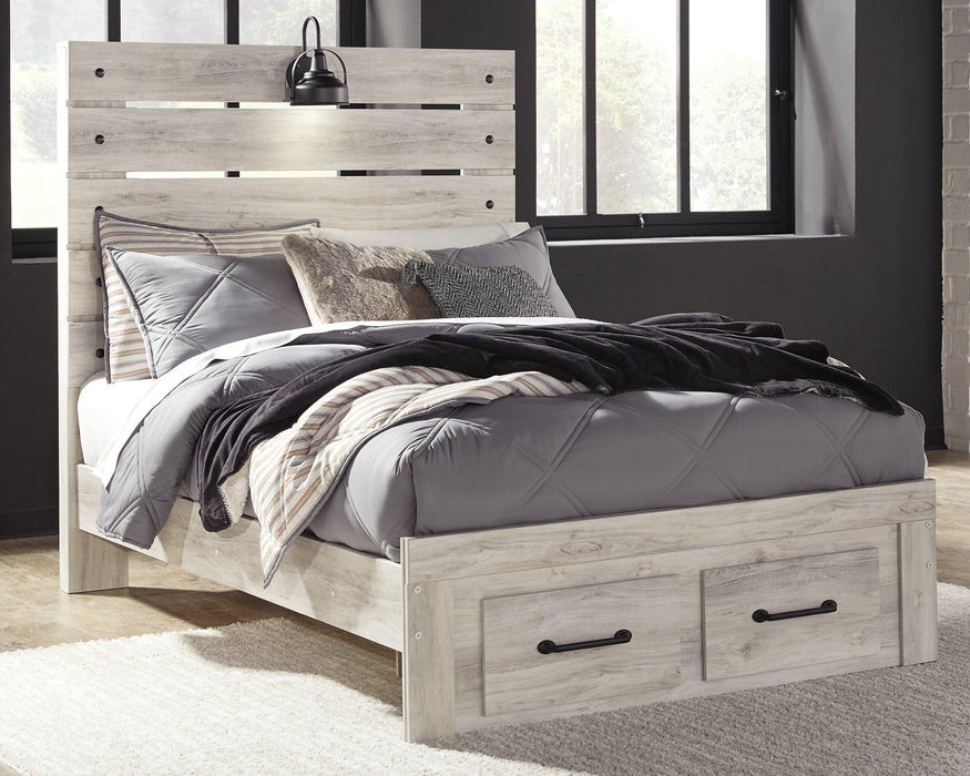 Cambeck Bed with 2 Storage Drawers - De Avenue Furniture