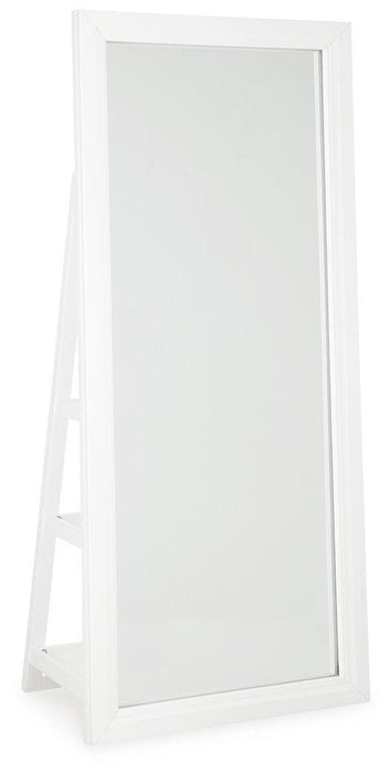 Evesen Floor Standing Mirror/Storage - De Avenue Furniture