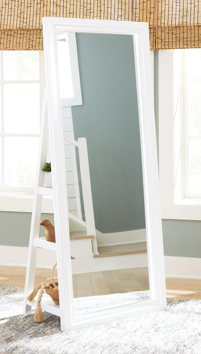 Evesen Floor Standing Mirror/Storage - De Avenue Furniture