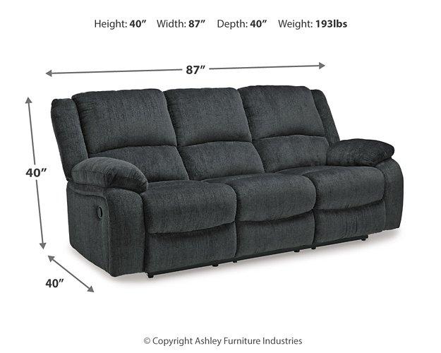 Draycoll Reclining Sofa - De Avenue Furniture