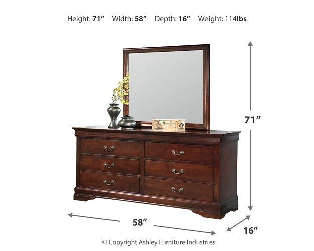 Alisdair Dresser and Mirror - De Avenue Furniture