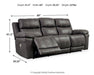 Erlangen Power Reclining Sofa - De Avenue Furniture