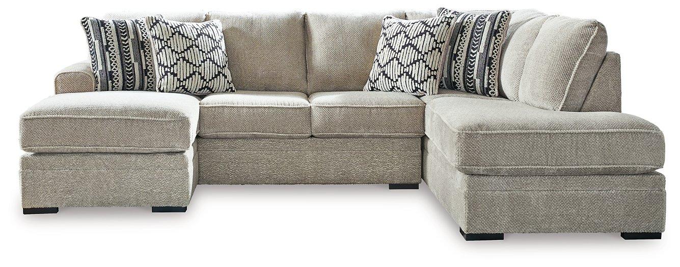Calnita 2-Piece Sectional with Chaise - De Avenue Furniture