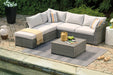 Cherry Point 4-piece Outdoor Sectional Set - De Avenue Furniture