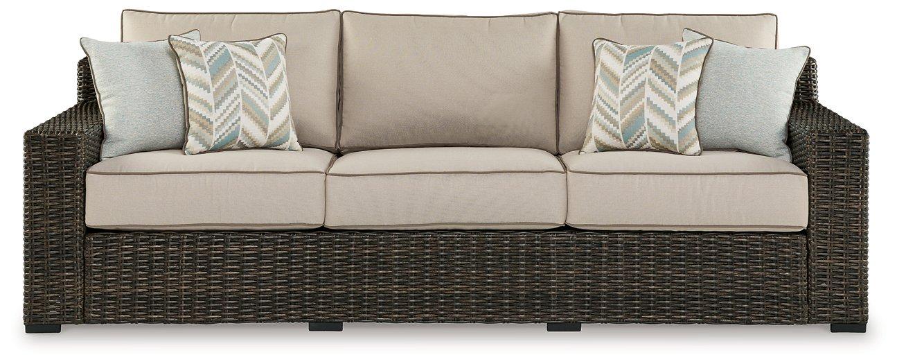 Coastline Bay Outdoor Sofa with Cushion - De Avenue Furniture