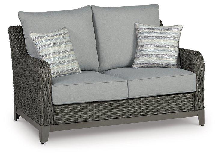 Elite Park Outdoor Loveseat with Cushion - De Avenue Furniture