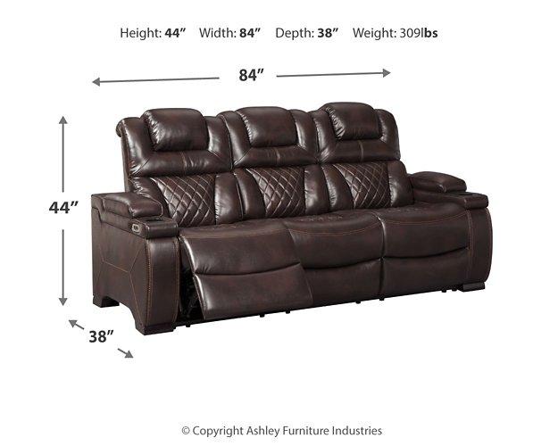 Warnerton Power Reclining Sofa - De Avenue Furniture