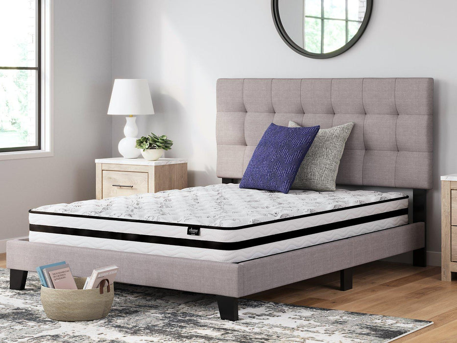 8 Inch Chime Innerspring Mattress Set - De Avenue Furniture