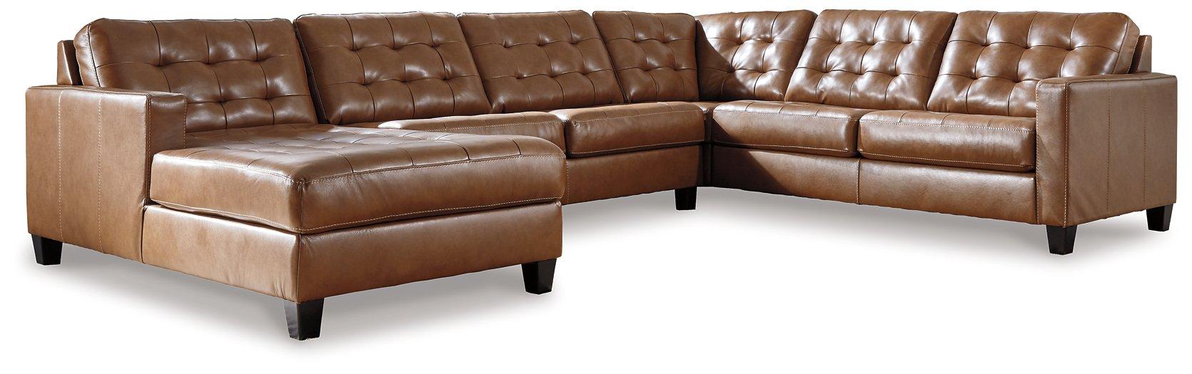 Baskove Sectional with Chaise - De Avenue Furniture