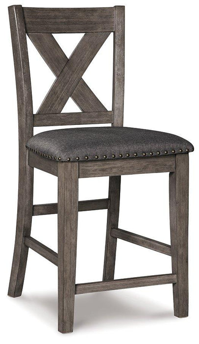 Caitbrook Counter Height Upholstered Bar Stool - De Avenue Furniture