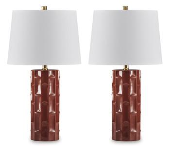 Jacemour Table Lamp (Set of 2) - De Avenue Furniture