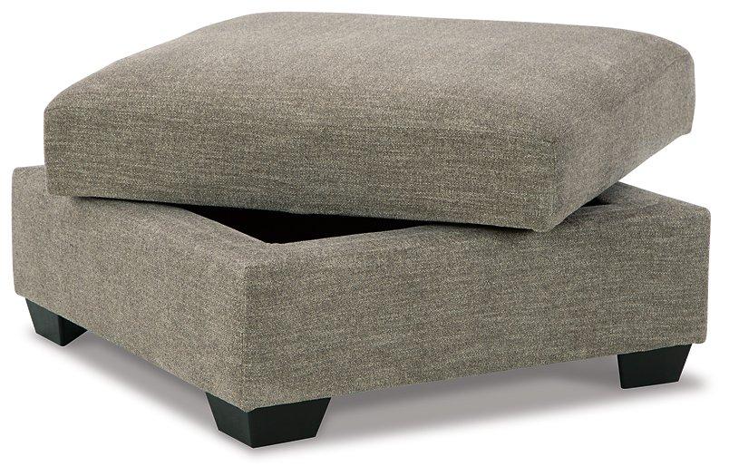 Creswell Ottoman With Storage - De Avenue Furniture