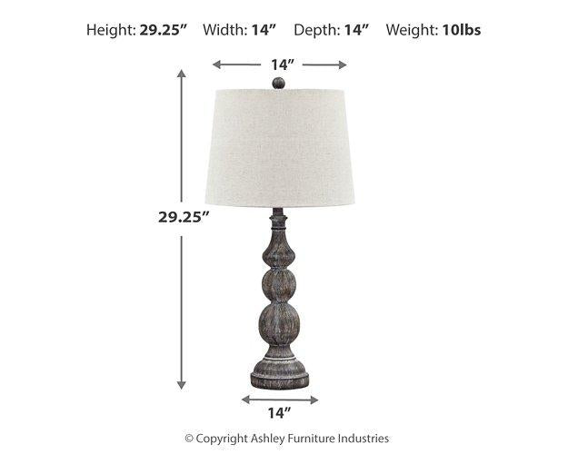 Mair Table Lamp (Set of 2) - De Avenue Furniture