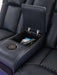 Fyne-Dyme Power Reclining Loveseat with Console - De Avenue Furniture