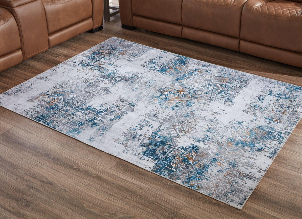 Garyard 5' x 7' Washable Rug - De Avenue Furniture