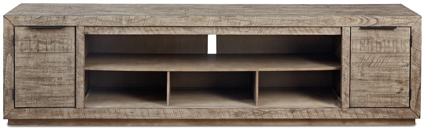 Krystanza TV Stand with Electric Fireplace - De Avenue Furniture