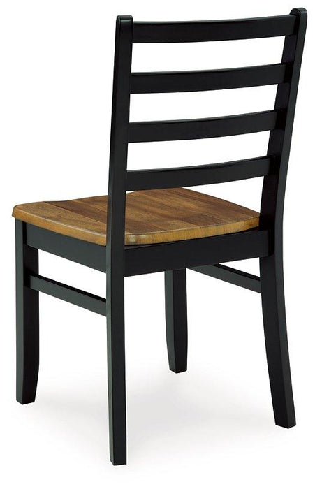 Blondon Dining Table and 4 Chairs (Set of 5) - De Avenue Furniture