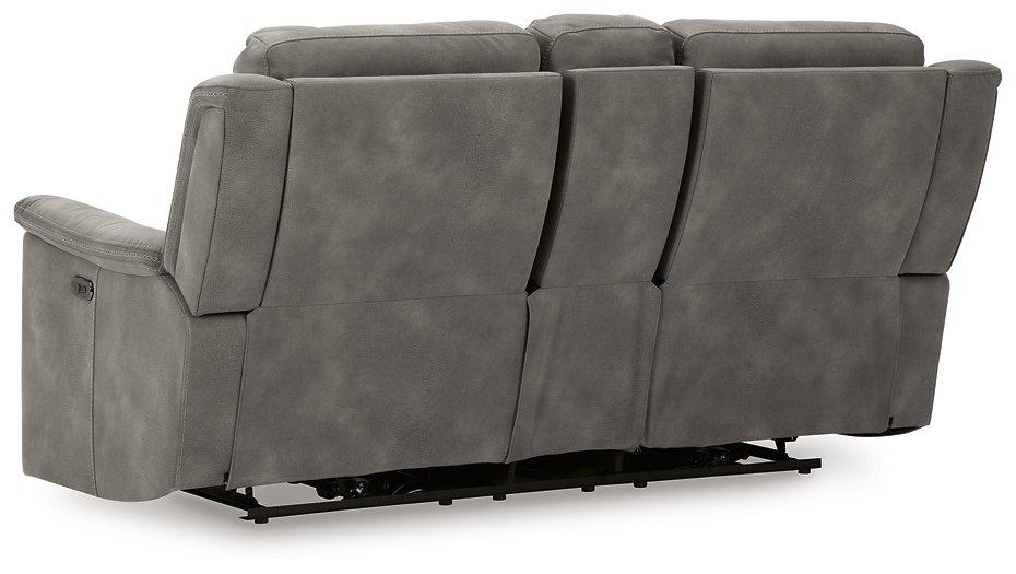 Next-Gen DuraPella Power Reclining Loveseat with Console - De Avenue Furniture