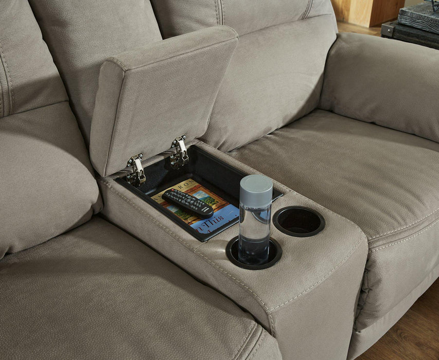 Next-Gen Gaucho Power Reclining Loveseat with Console - De Avenue Furniture