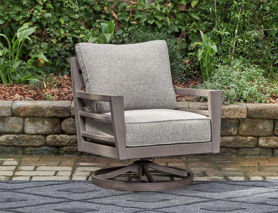 Hillside Barn Outdoor Swivel Lounge with Cushion - De Avenue Furniture