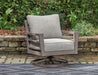 Hillside Barn Outdoor Swivel Lounge with Cushion - De Avenue Furniture