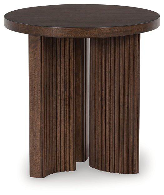 Korestone End Table - De Avenue Furniture