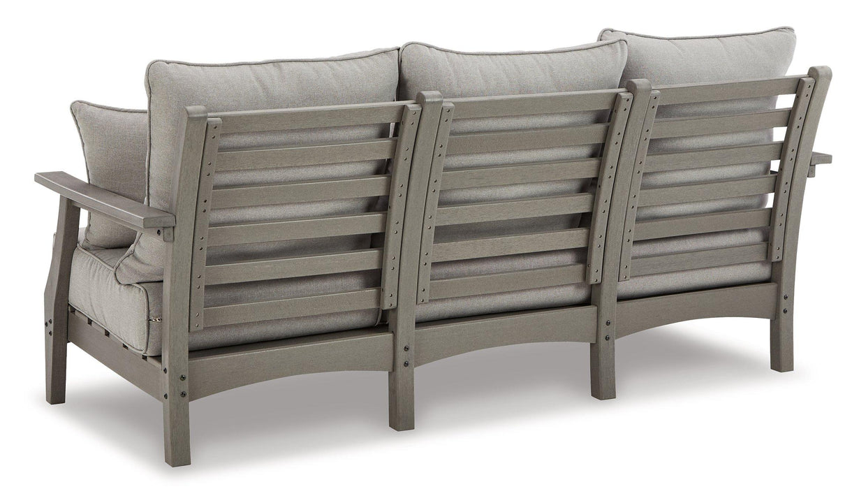 Visola Outdoor Sofa and Loveseat Set - De Avenue Furniture