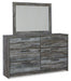 Baystorm Dresser and Mirror - De Avenue Furniture
