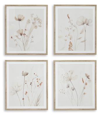 Bondner Wall Art (Set of 4) - De Avenue Furniture