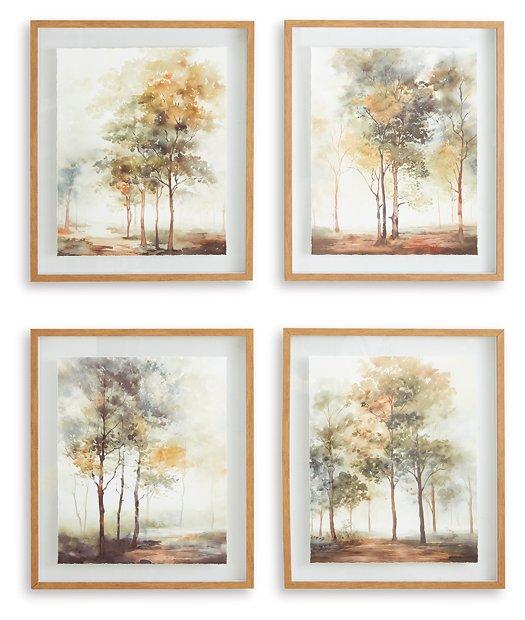 Bryneford Wall Art (Set of 4) - De Avenue Furniture