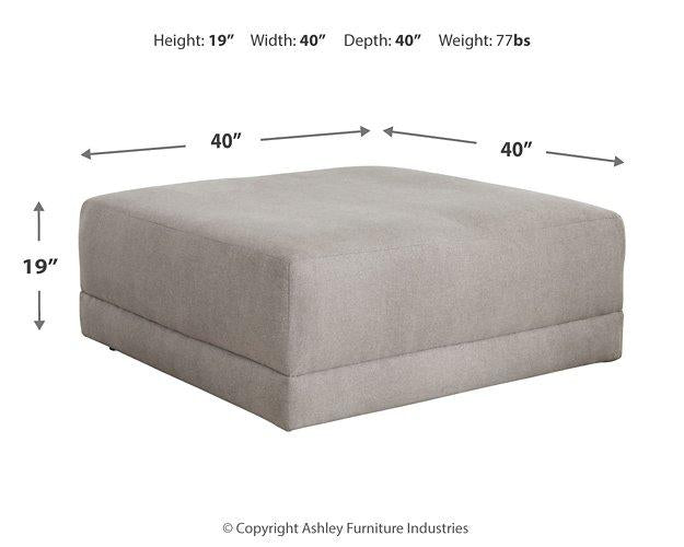 Katany Oversized Accent Ottoman - De Avenue Furniture