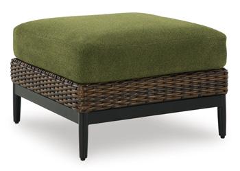 Horizon Hall Outdoor Ottoman with Cushion - De Avenue Furniture