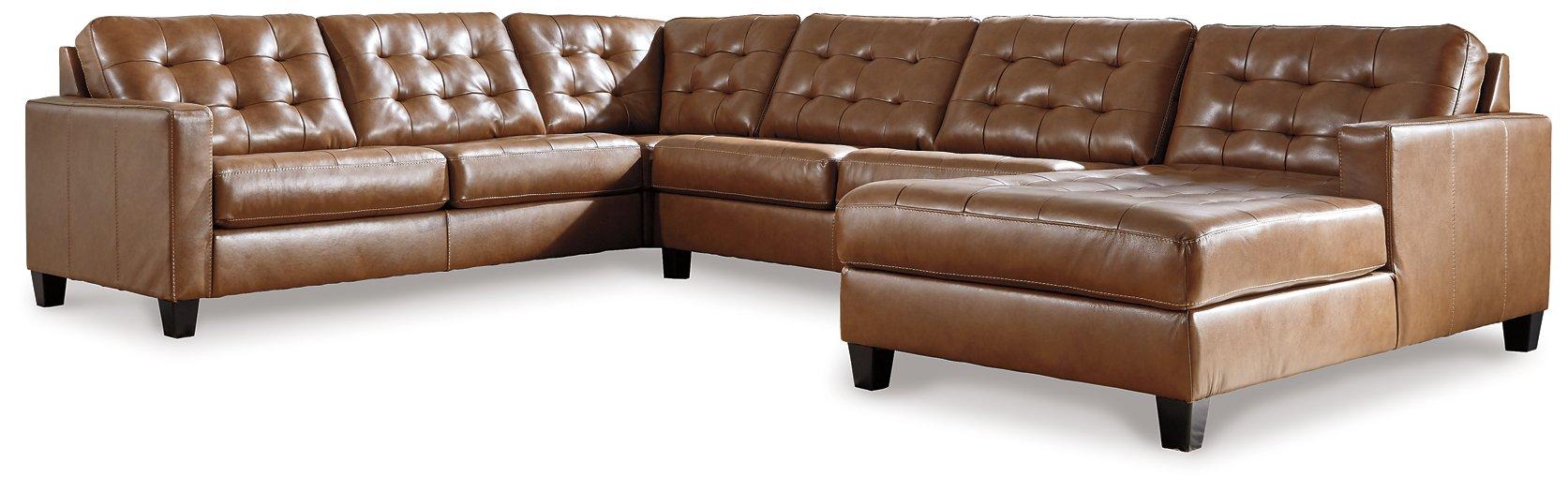 Baskove Sectional with Chaise - De Avenue Furniture