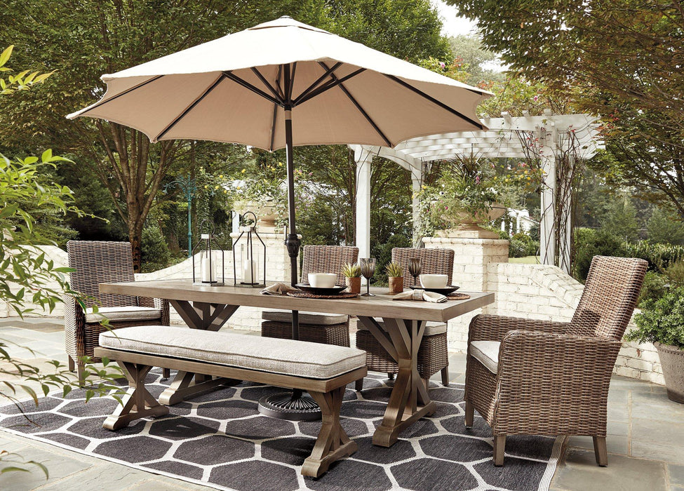 Beachcroft Outdoor Dining Table - De Avenue Furniture
