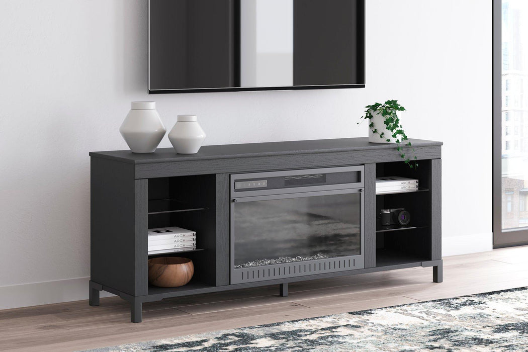 Cayberry Entertainment Center with Electric Fireplace - De Avenue Furniture