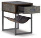 Derrylin Chairside End Table - De Avenue Furniture