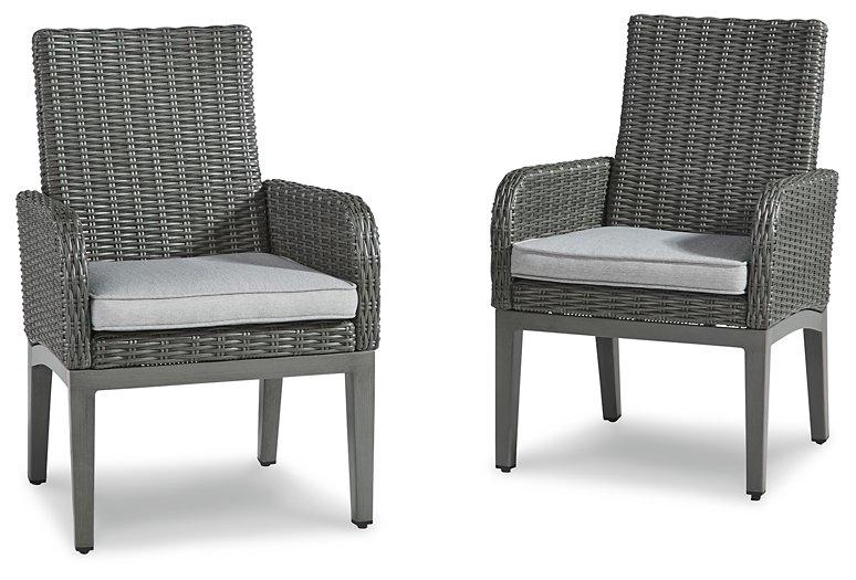Elite Park Arm Chair with Cushion (Set of 2) - De Avenue Furniture