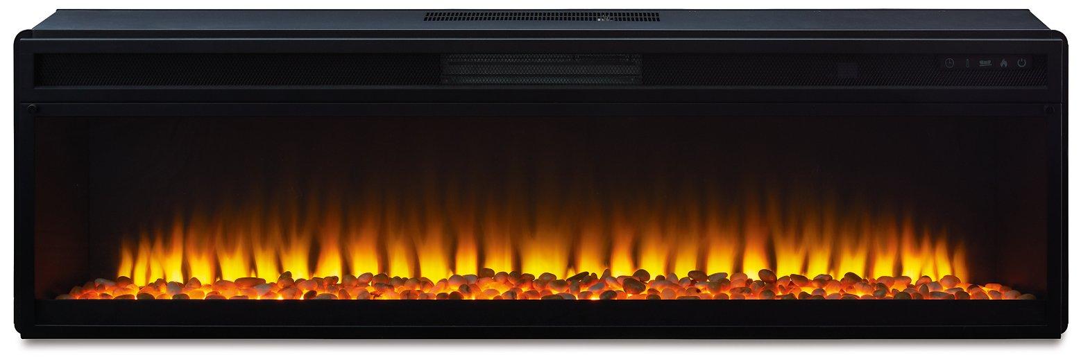 Krystanza TV Stand with Electric Fireplace - De Avenue Furniture