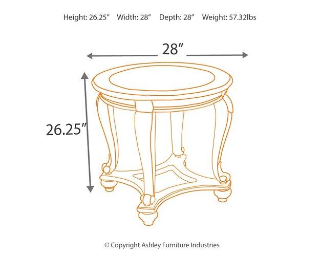 Norcastle End Table - De Avenue Furniture