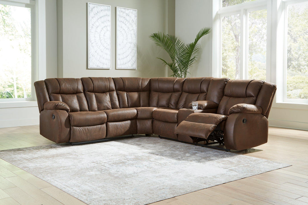 Trail Boys 2-Piece Reclining Sectional - De Avenue Furniture
