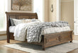 Flynnter Bed with 2 Storage Drawers - De Avenue Furniture