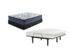 12 Inch Ashley Hybrid Mattress Set - De Avenue Furniture